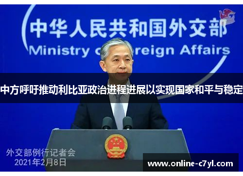 中方呼吁推动利比亚政治进程进展以实现国家和平与稳定