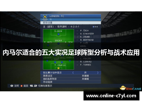 内马尔适合的五大实况足球阵型分析与战术应用